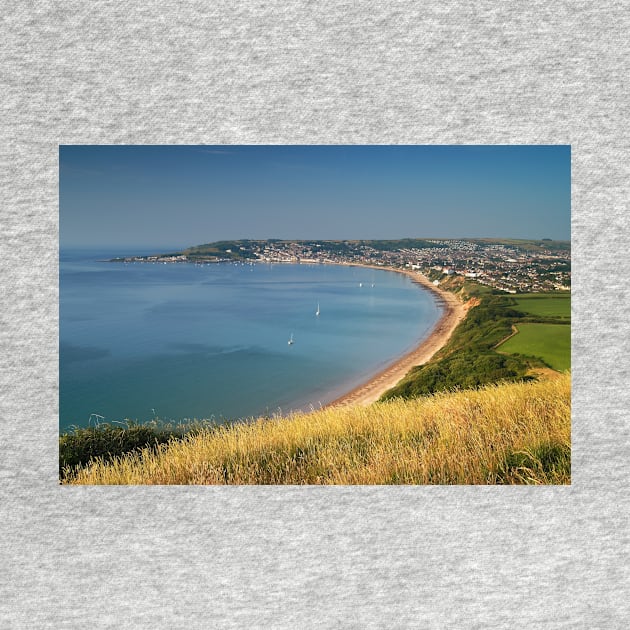 Swanage from Ballard Down by galpinimages